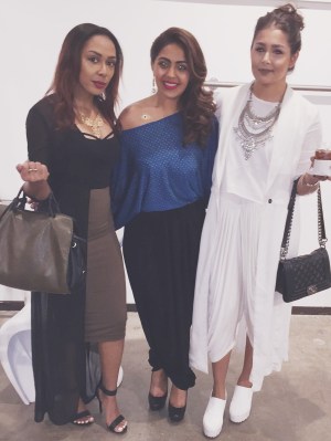 Pictured with Doni Brown and Anushi Parikh of Arunîta Jewelry